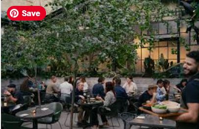 Mexican restaurant guests enjoying authentic cuisine